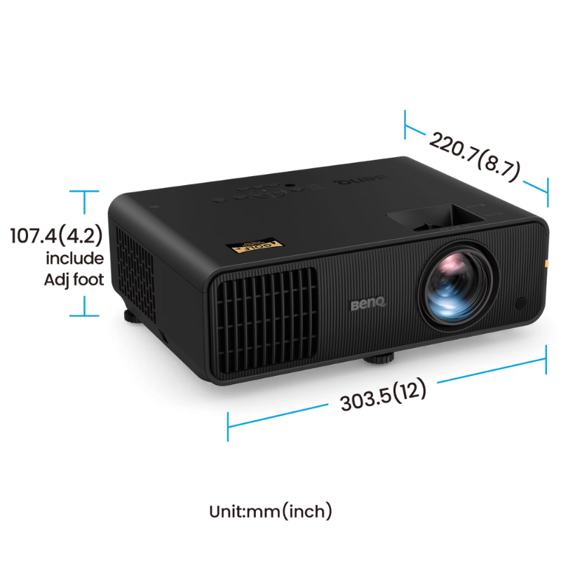 BenQ AW30ST 3200-Lumen Short Throw WXGA LED Golf Simulator Projector