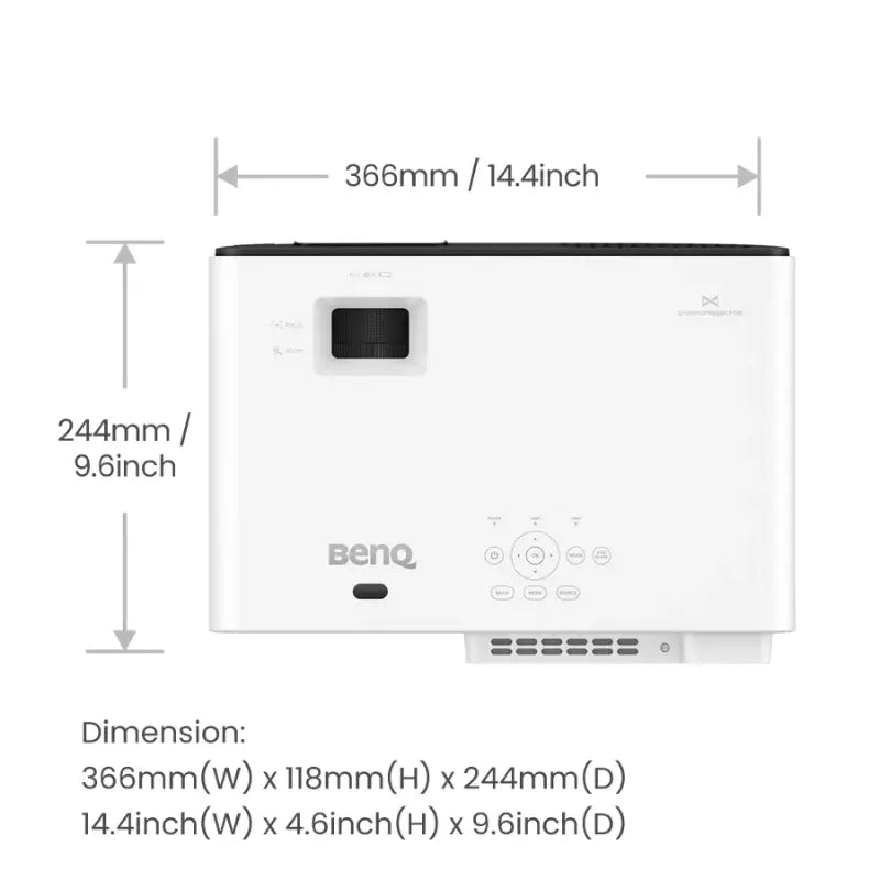 BenQ X500i 4K HDR 4LED Short Throw Console Gaming Projector BenQ