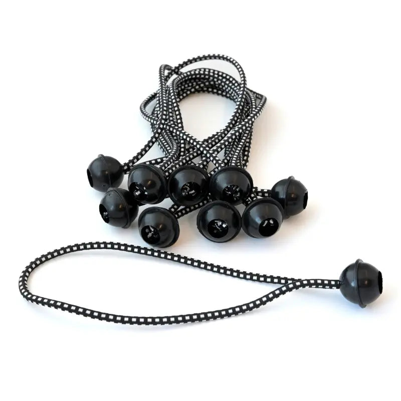 Carl's Place 9-Inch Black Ball Bungees Carl's Place