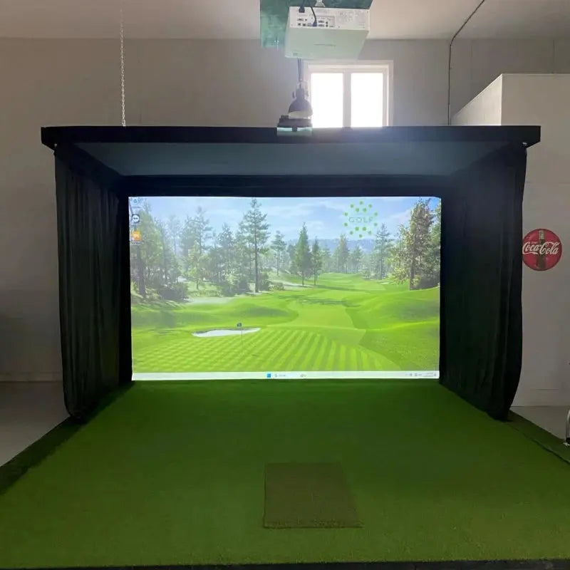 SIG Golf Simulator Curtains The Indoor Golf Shop