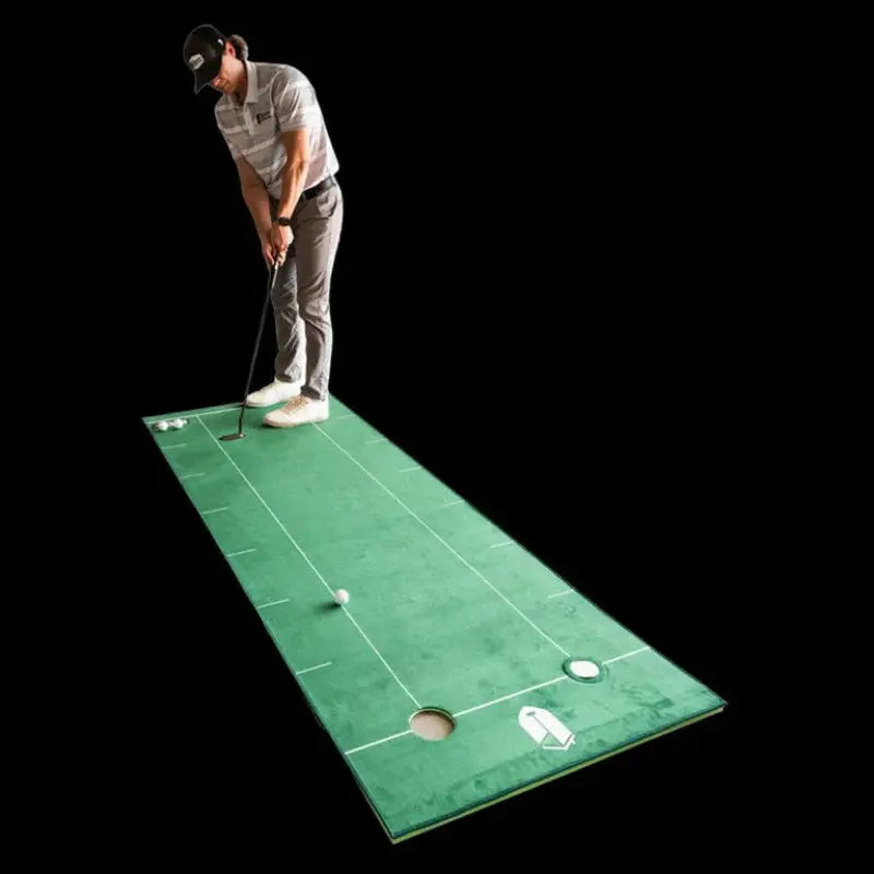 SIG LITE Indoor Putting Green 3' x 8' The Indoor Golf Shop