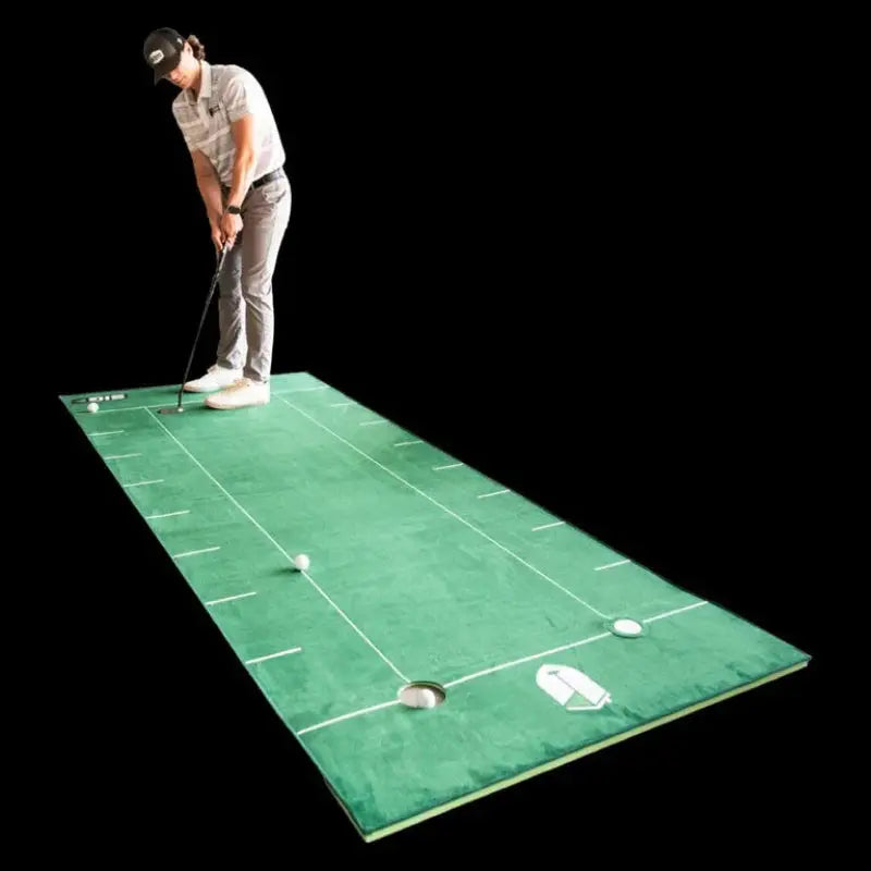 SIG LITE Indoor Putting Green 4' x 10' The Indoor Golf Shop