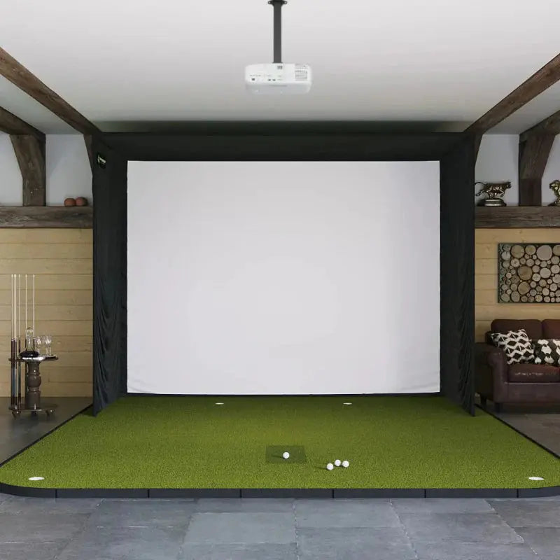 SIG12 Golf Simulator Studio Complete Package The Indoor Golf Shop