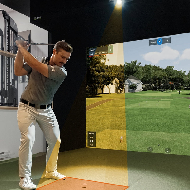 SimBooth Kit with IDRA Launch Monitor