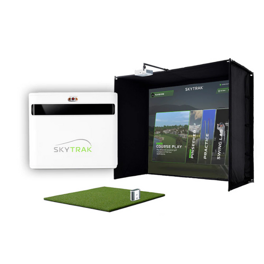 SkyTrak+ Golf Simulator Studio Package