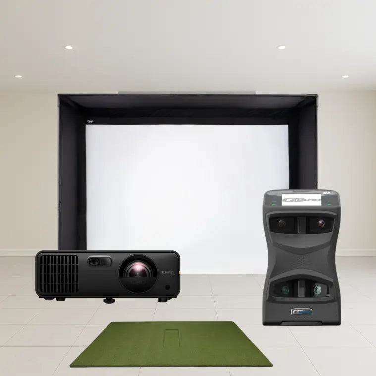 Foresight Sports GCQuad DIY Golf Simulator Package - Elite Indoor Golf
