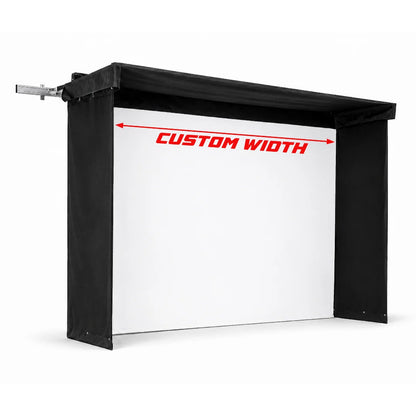 The SportScreen Vanish LITE Hybrid-Retractable Golf Enclosure The SportScreen