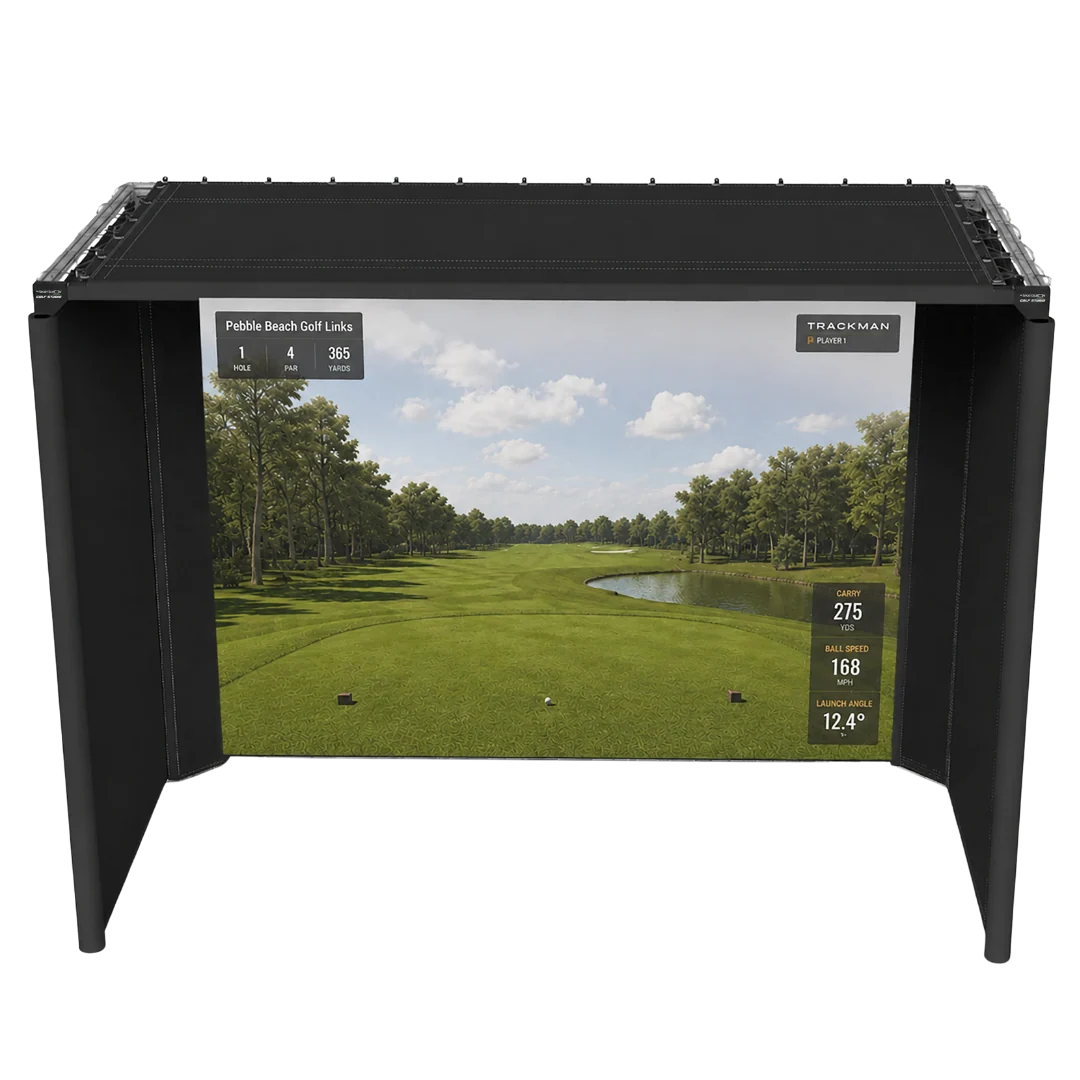 The SportScreen Parlour Series Freestanding Golf Enclosure The SportScreen