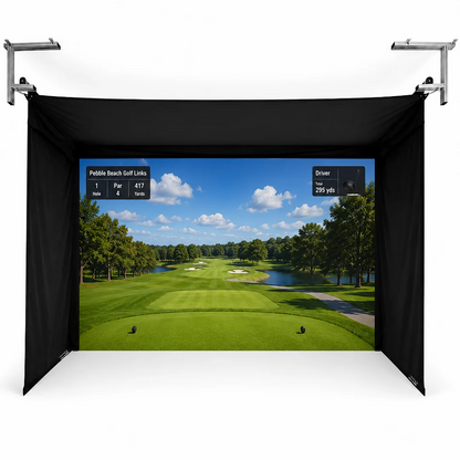 The SportScreen Vanish Series Retractable Golf Enclosure The SportScreen