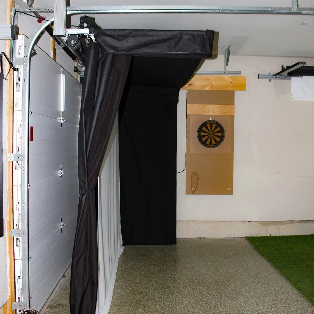 The SportScreen Vanish LITE Hybrid-Retractable Golf Enclosure The SportScreen