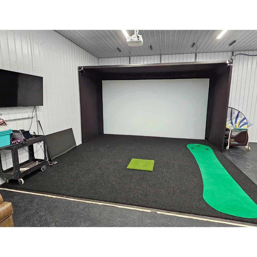 The SportScreen Parlour Series Freestanding Golf Enclosure The SportScreen