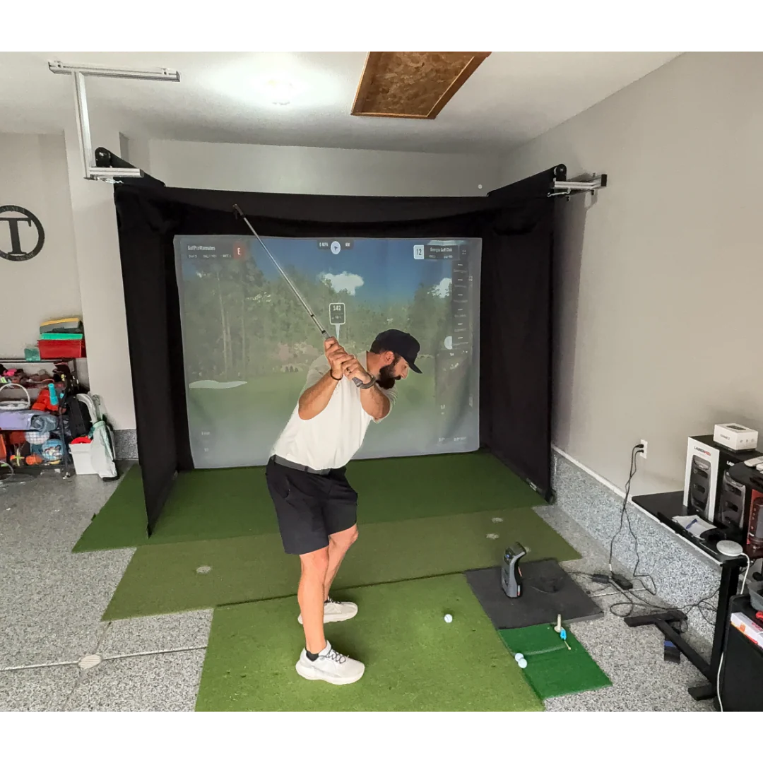 The SportScreen Vanish Series Retractable Golf Enclosure The SportScreen