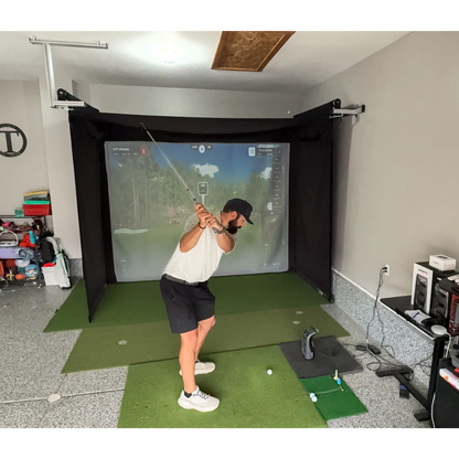 The SportScreen Vanish Series Retractable Golf Enclosure The SportScreen