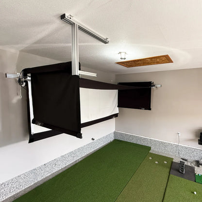 The SportScreen Vanish Series Retractable Golf Enclosure The SportScreen