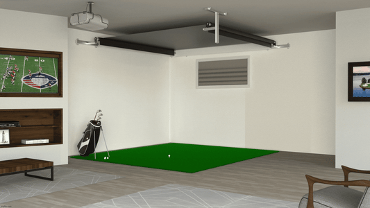 The SportScreen Vanish Series Retractable Golf Enclosure The SportScreen