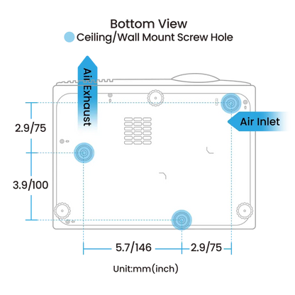 BenQ AK700ST 4000-Lumen 4K Short Throw Laser Golf Simulator Projector