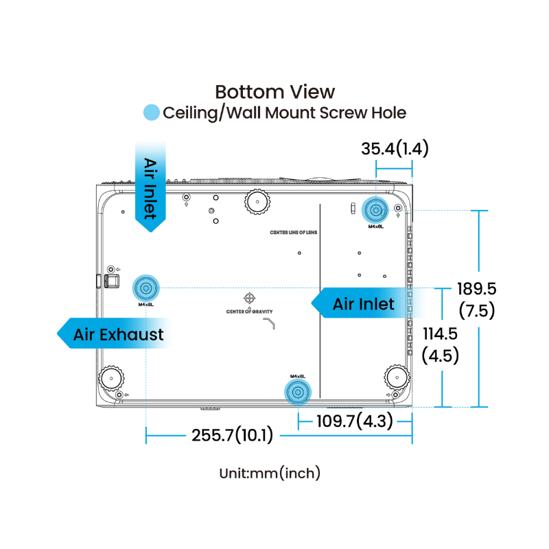 BenQ AW30ST 3200-Lumen Short Throw WXGA LED Golf Simulator Projector