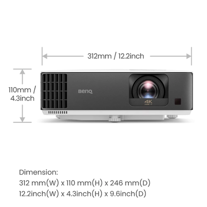 BenQ TK700ST 4K HDR Short Throw Golf Simulator Projector