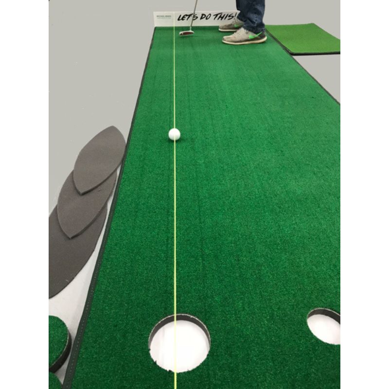 Big Moss Golf Michael Breed's 'Let's Do This!' Training Green Big Moss Golf