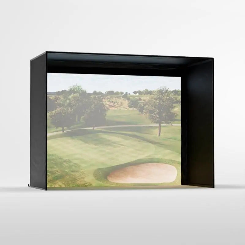 Carl's Place C-Series DIY Golf Simulator Enclosure Kit with Impact Screen Carl's Place