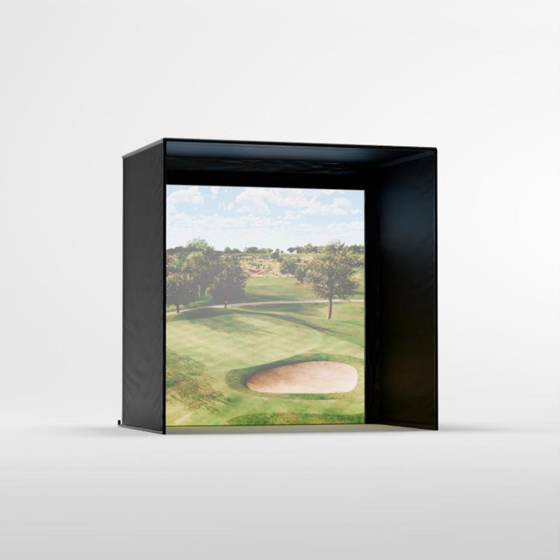 Carl's Place C-Series DIY Golf Simulator Enclosure Package