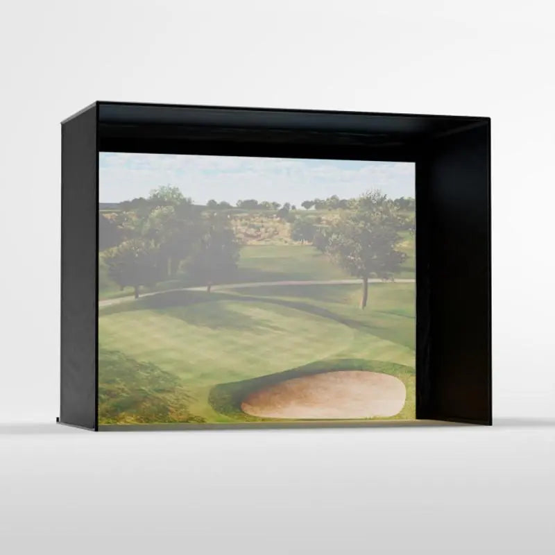Carl's Place C-Series DIY Golf Simulator Enclosure Kit with Impact Screen Carl's Place