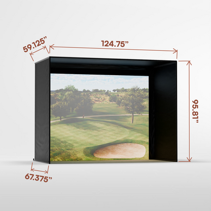Carl's Place C-Series DIY Golf Simulator Enclosure Package