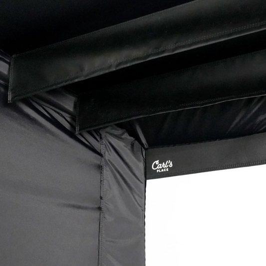 Carl's Place Safety Baffle for Curved Golf Simulator Enclosure Kit