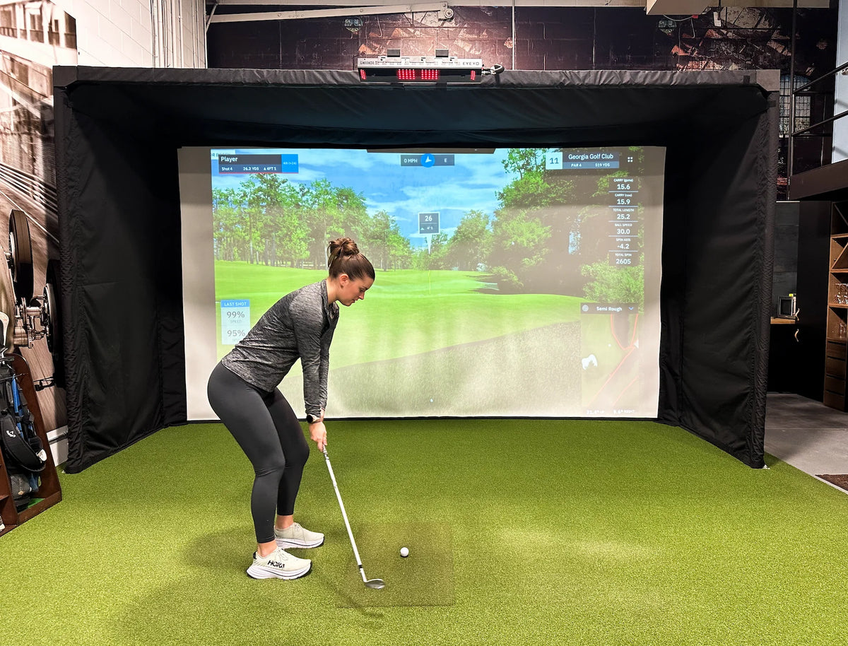 The SportScreen Parlour Series Freestanding Golf Enclosure The SportScreen