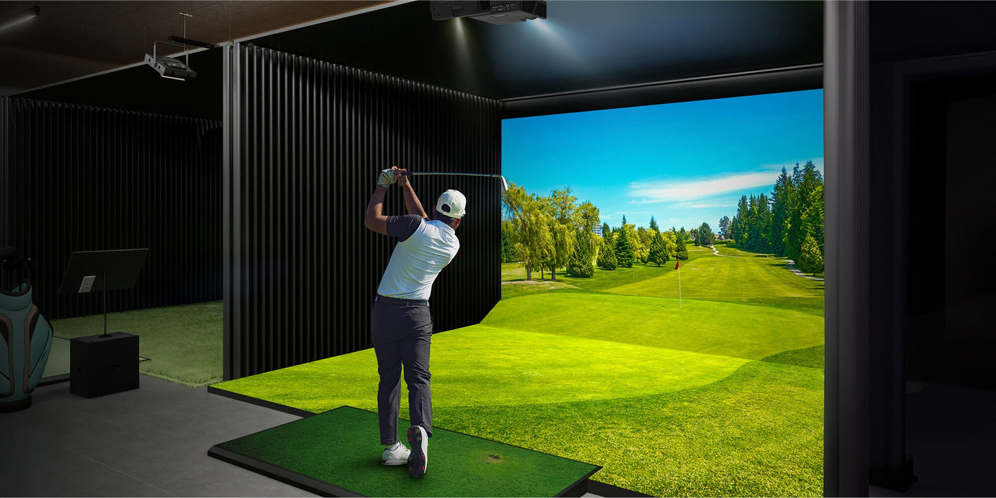 Optoma ZU607TST 6000-Lumens WUXGA Short Throw Golf Simulator Projector Optoma