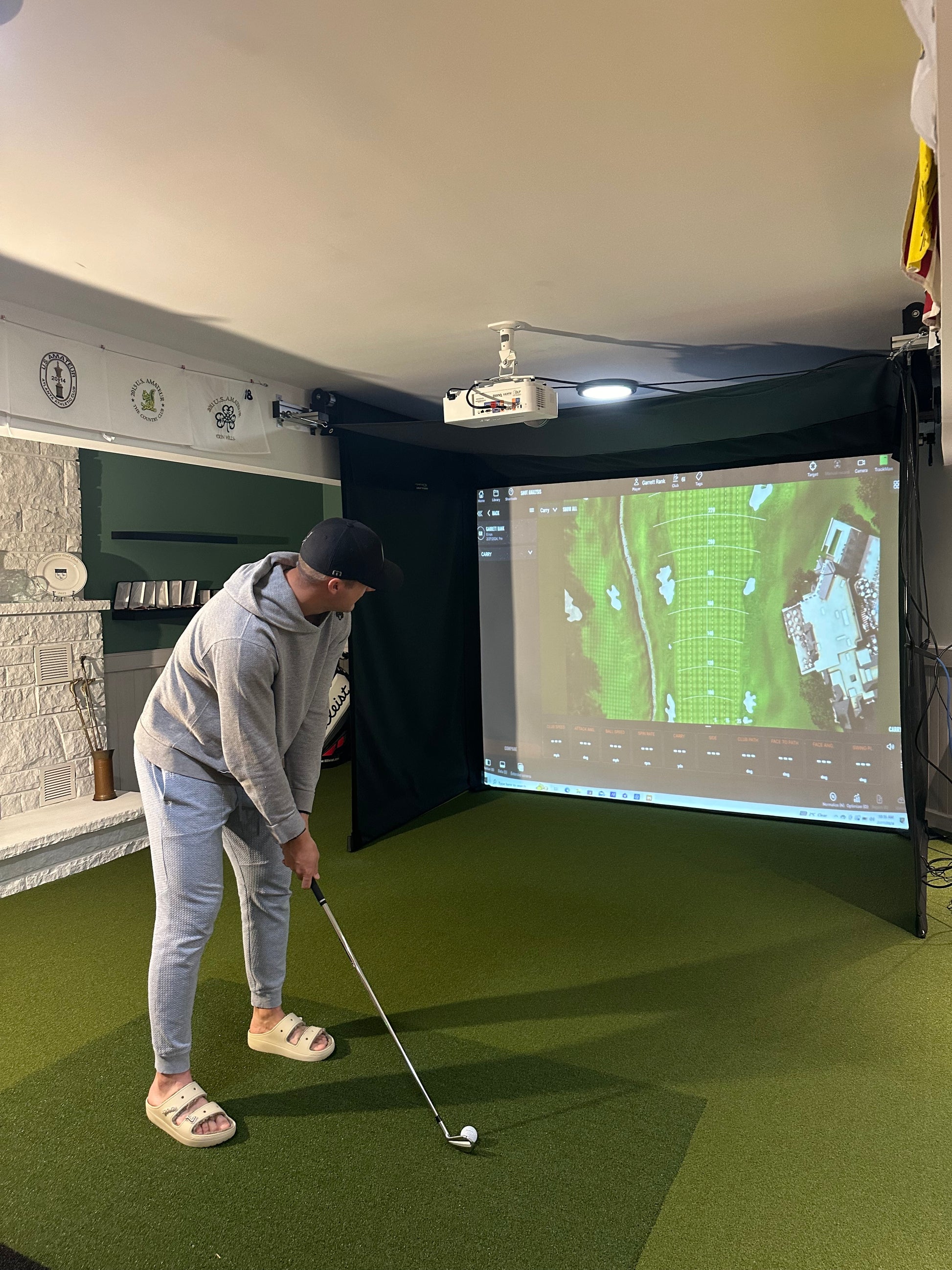 The SportScreen Vanish Series Retractable Golf Enclosure The SportScreen