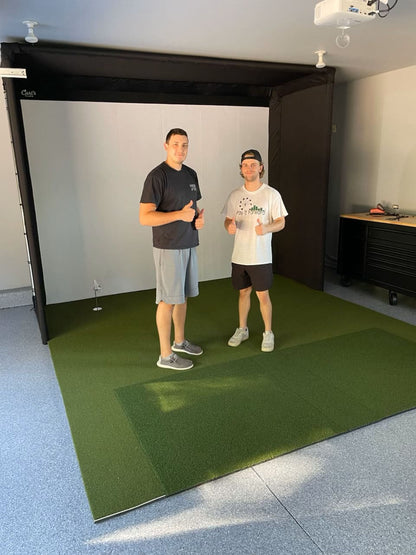 Big Moss Complete Carl's DIY Sim Bays with Commander 1 Level Putting Studio - View 6