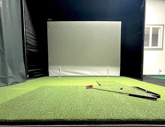 Big Moss Complete Carl's DIY Sim Bays with Commander 1 Level Putting Studio - View 5