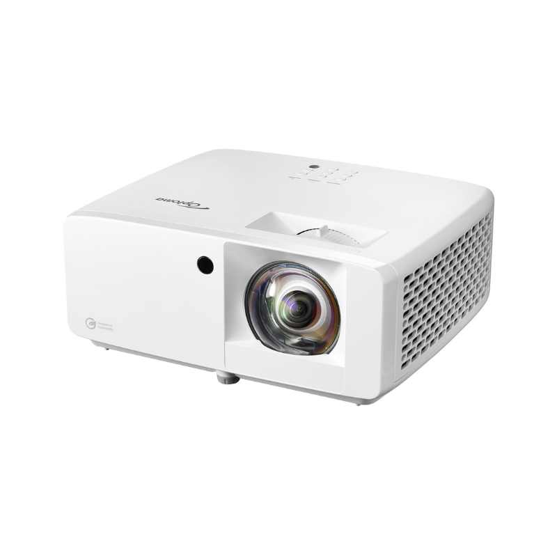 Optoma UHZ35ST 3500-Lumens 4K UHD Short Throw Golf Simulator Projector Optoma