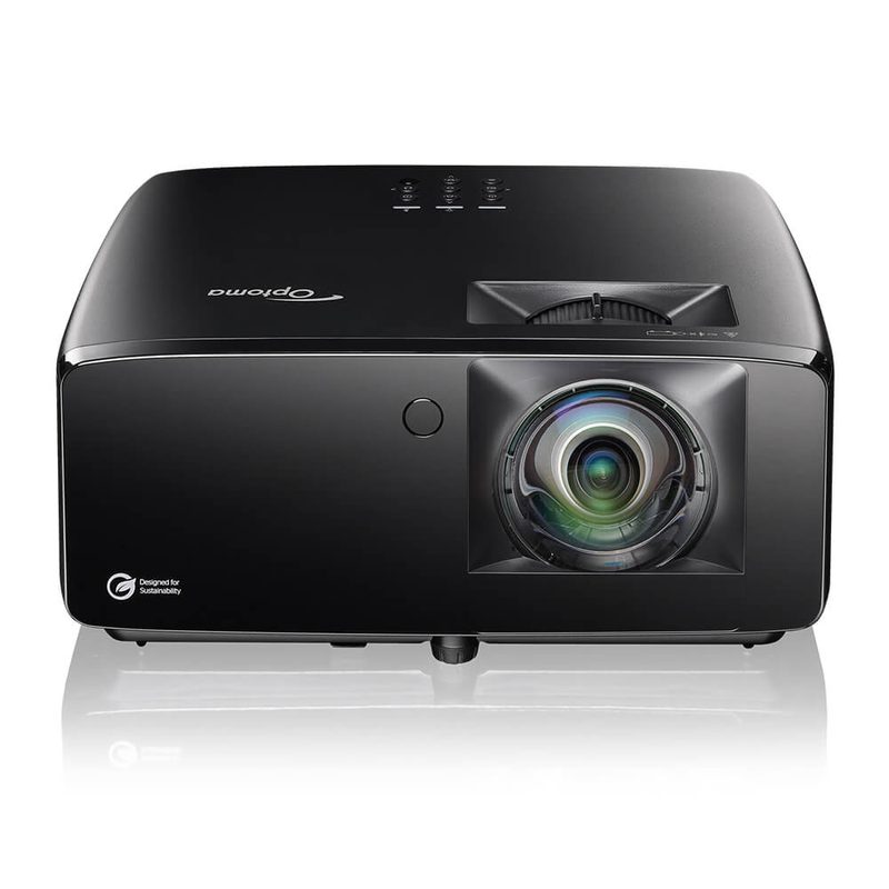 Optoma ZK431ST-B 4100-Lumens 4K UHD Short Throw Golf Simulator Projector Optoma