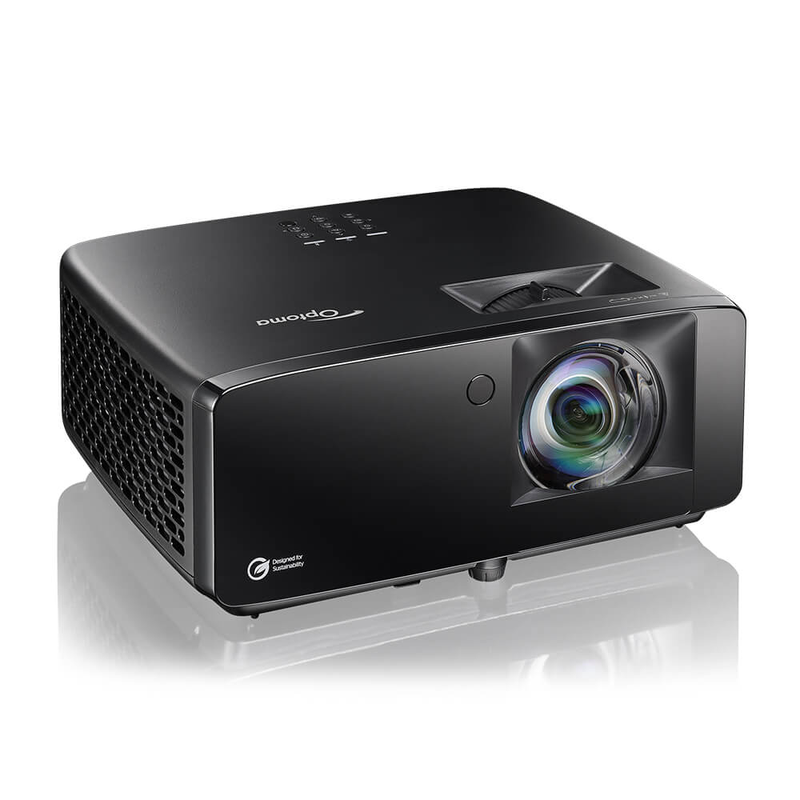 Optoma ZK431ST-B 4100-Lumens 4K UHD Short Throw Golf Simulator Projector Optoma