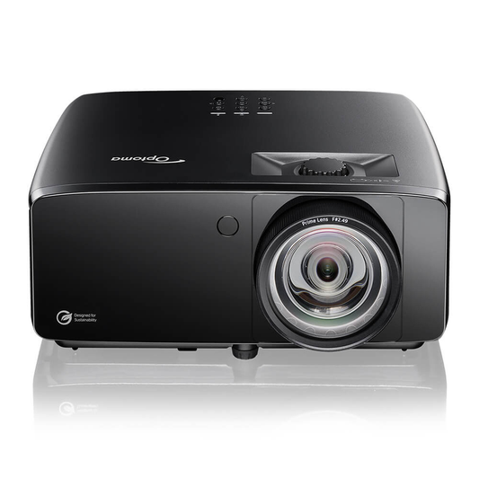 Optoma ZK521ST-B 5000-Lumens 4K UHD Short Throw Golf Simulator Projector Optoma