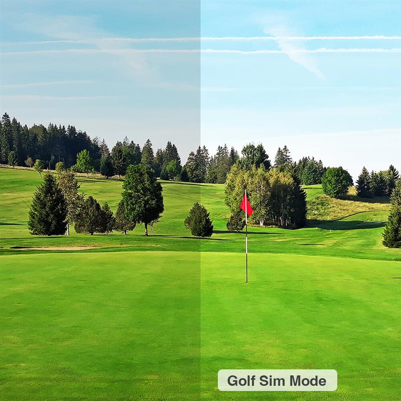 Optoma ZK521ST-B 5000-Lumens 4K UHD Short Throw Golf Simulator Projector Optoma