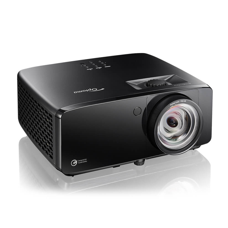 Optoma ZK521ST-B 5000-Lumens 4K UHD Short Throw Golf Simulator Projector Optoma
