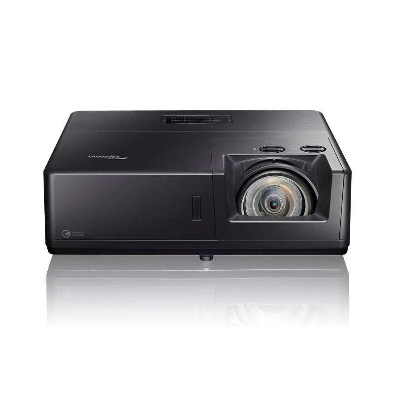Optoma ZU507TST 5000-Lumens WUXGA Short Throw Golf Simulator Projector Optoma