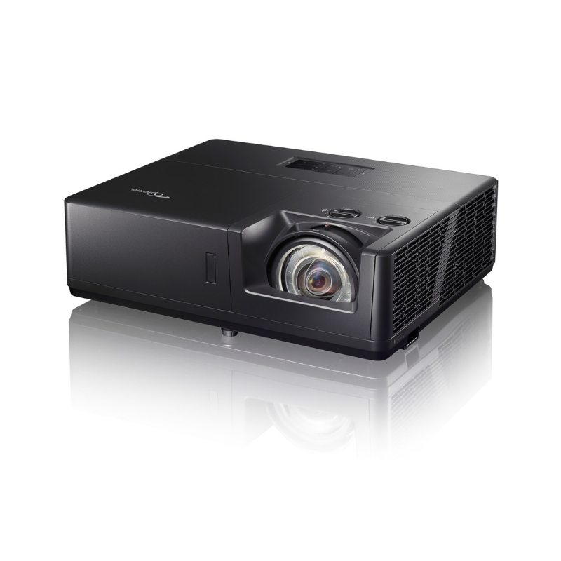 Optoma ZU607TST 6000-Lumens WUXGA Short Throw Golf Simulator Projector Optoma