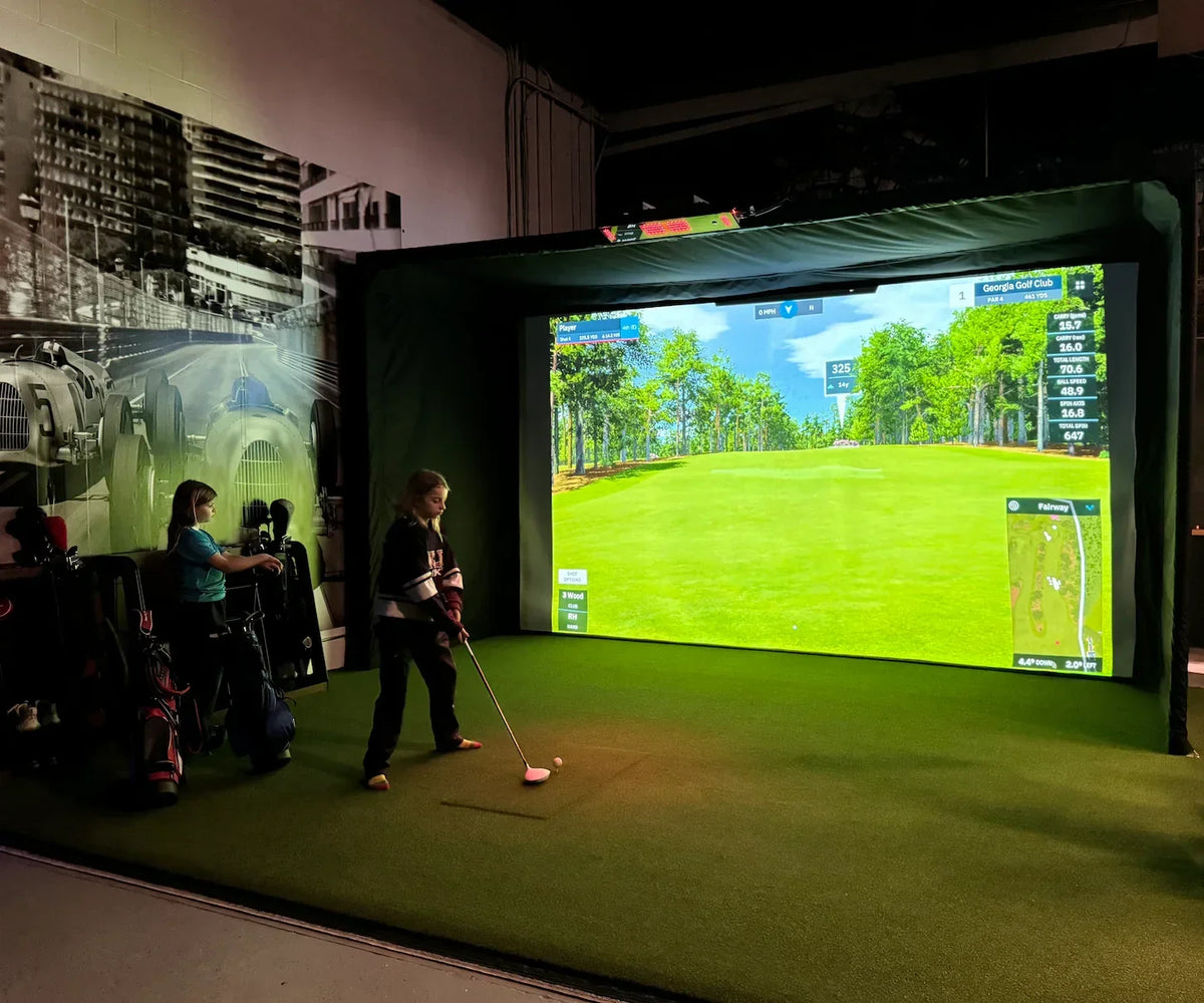 The SportScreen Parlour Series Freestanding Golf Enclosure The SportScreen
