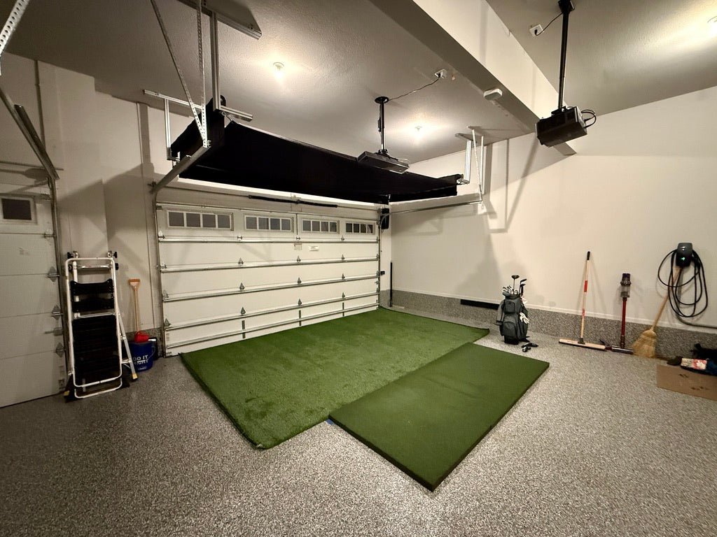 The SportScreen Vanish Series Retractable Golf Enclosure The SportScreen
