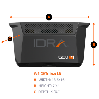 SimBooth Kit with IDRA Launch Monitor