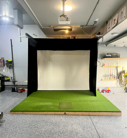 The SportScreen Vanish Series Retractable Golf Enclosure The SportScreen