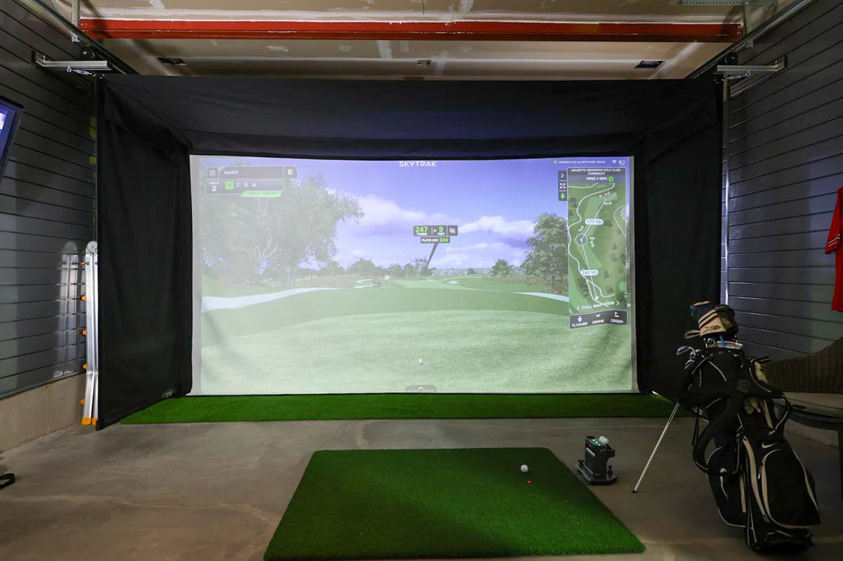 The SportScreen Vanish Series Retractable Golf Enclosure The SportScreen