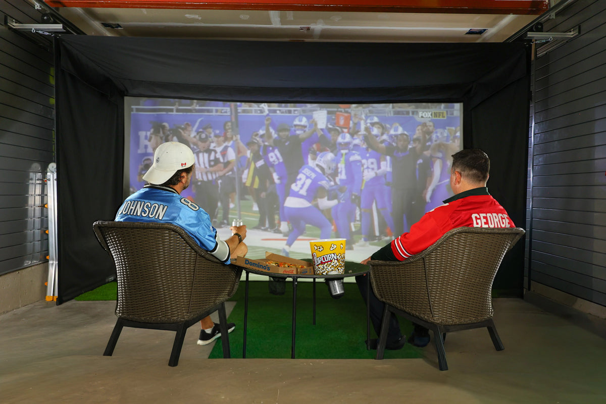 The SportScreen Vanish Series Retractable Golf Enclosure The SportScreen