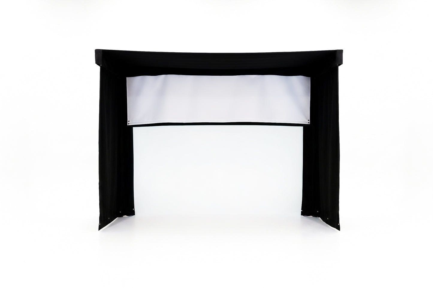 The SportScreen Vanish LITE Hybrid-Retractable Golf Enclosure The SportScreen