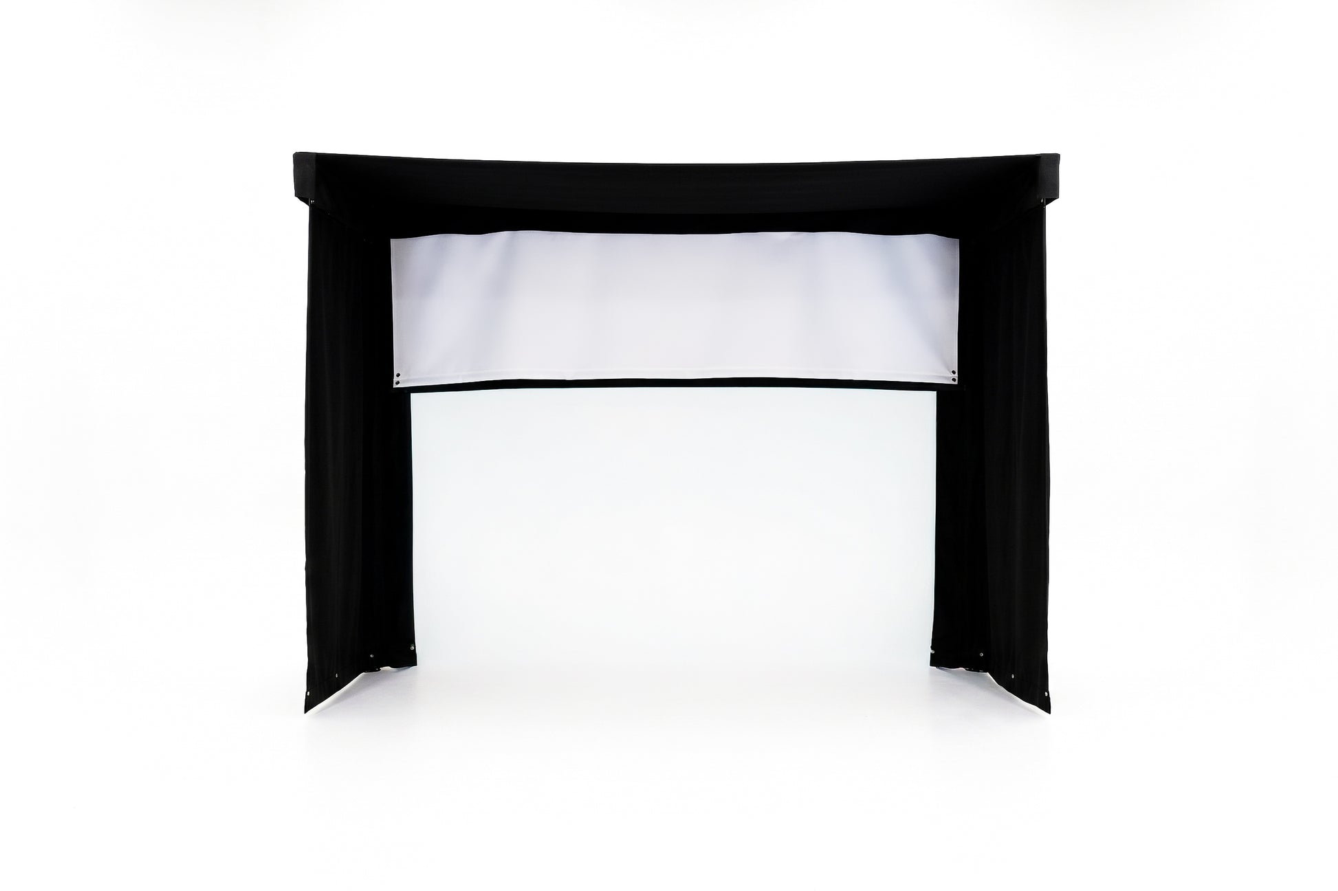 The SportScreen Vanish LITE Hybrid-Retractable Golf Enclosure The SportScreen