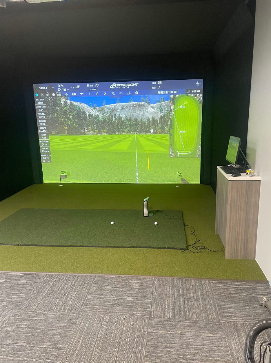 Big Moss Complete Carl's DIY Sim Bays with Commander 1 Level Putting Studio - View 7